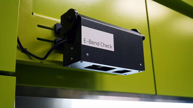 Měření úhlu ohybu E-Bend Check