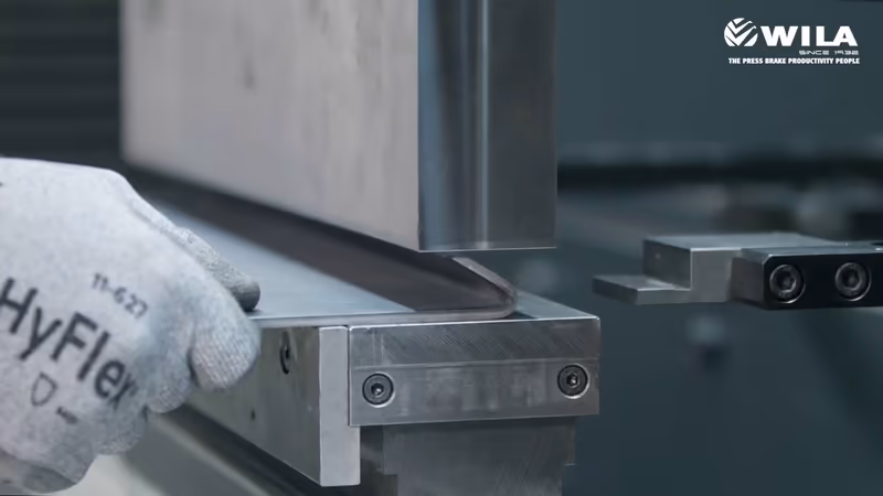 WILA | Falcovacia posuvná matrica - Falcovanie hrubších materiálov