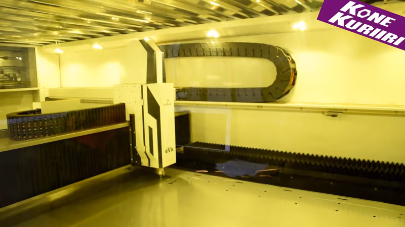 EAGLE | eSmart 6 kW - řezání plechů na 6kW fiberu laseru