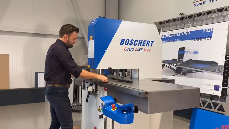 Boschert | EcooLine Profil - vysekávací lis
