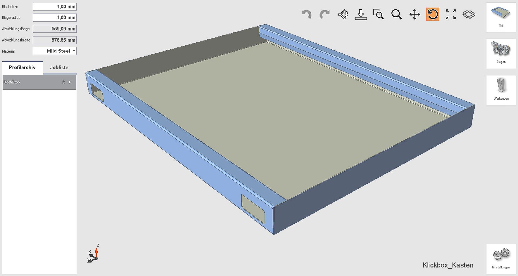 Přímý import souborů STEP, DXF, GEO